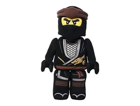 Peluche Manhattan Toy Lego Ninjago Cole Ninja Guerreiro 33,02 Cm Preto Criança