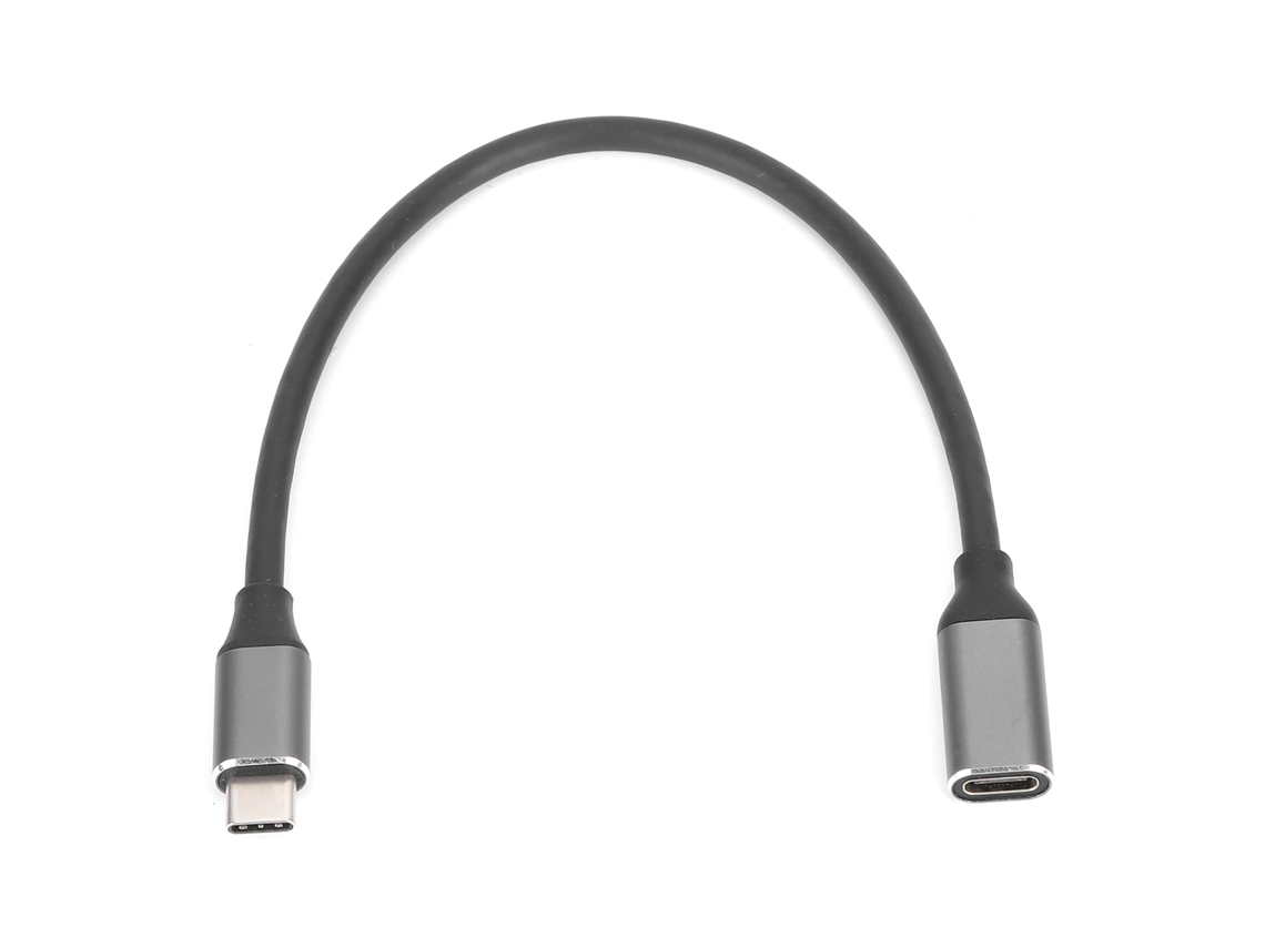 Aetheria extensor de Cabo Usb C Macho para Fêmea Usb 3.1 Pd 60w 3a 4k Hd 0.25m