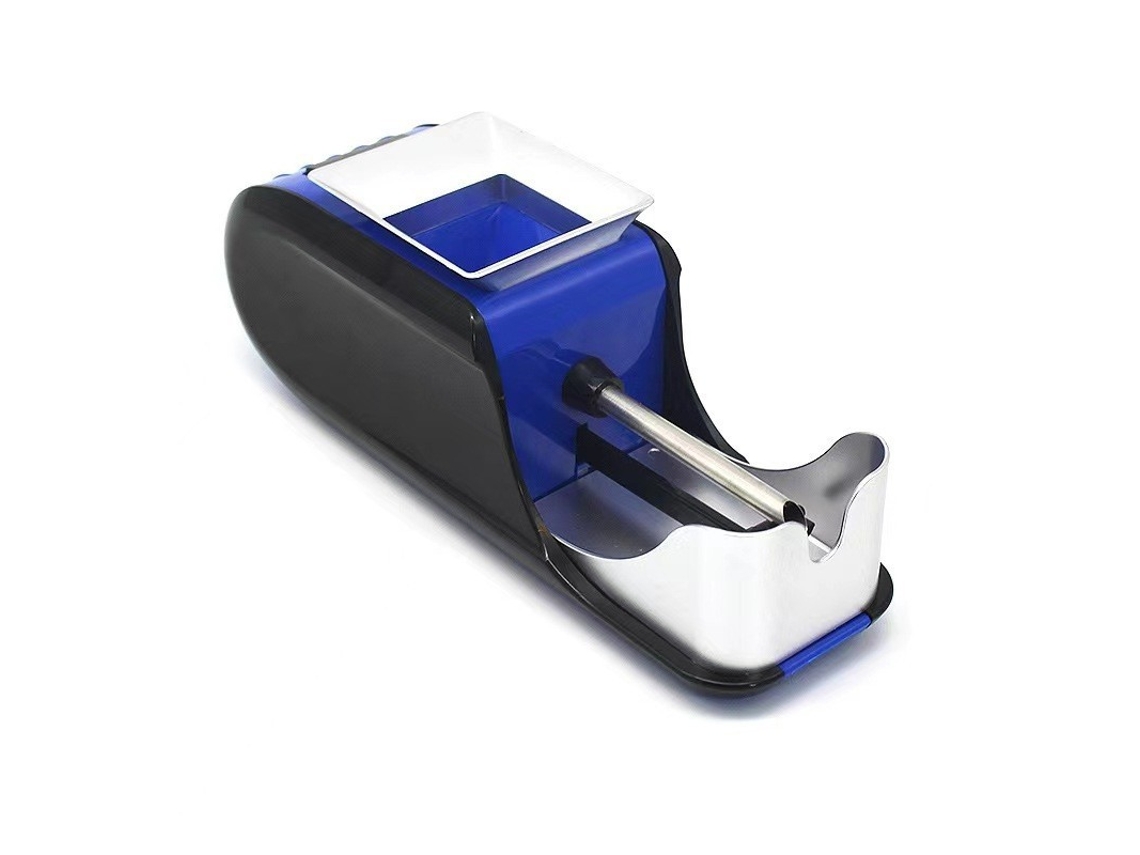 Máquina Elétrica De Enrolar Cigarros / Injetor Automático De Cigarros (conjunto De 1 Peça) — Azul