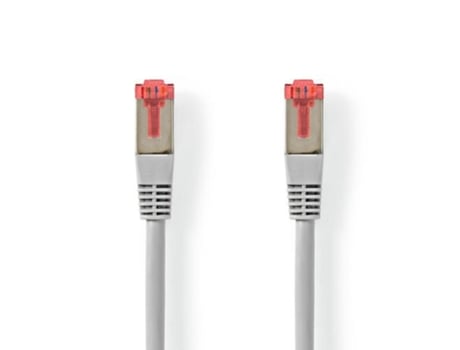 CHICOTE CAT6 S/FTP 8P8C RJ45 3.0M PVC CINZA