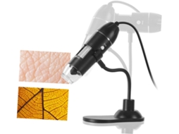 Microscópio Digital Usb Com Lâmpada Led, Lupa Multifuncional Flexível Para