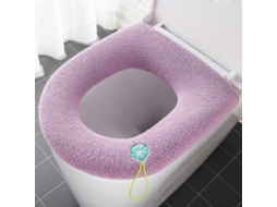 (capa Universal Para Assento Sanitário Purplewinter, Almofada Mais Espessa, Acolchoamento Macio Em Forma De O, Acessórios De Banhe Aquaforge