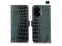 Capa De Celular Em Couro De Crocodilo Com Camada Superior De Couro Bovino Para Honor 400