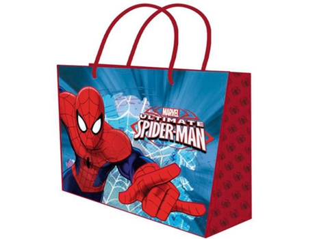 Saco Presente  Spiderman Marvel Grande