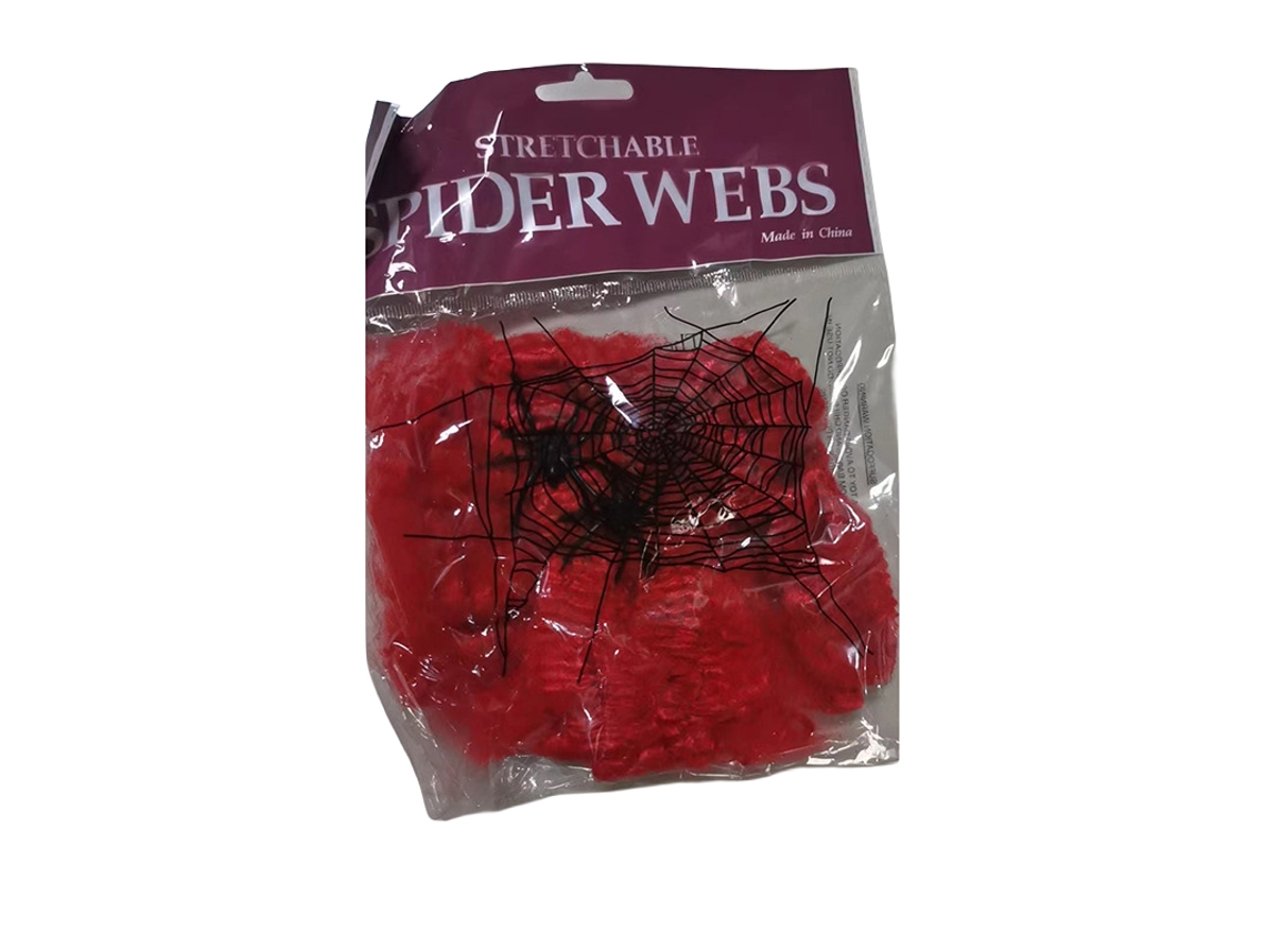 Laxiscreed Decoração De Halloween Com Teia De Aranha E Pequenas Aranhas De Plástico