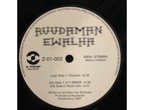 Vinil Ewalha, Ruudaman Z-minor Records