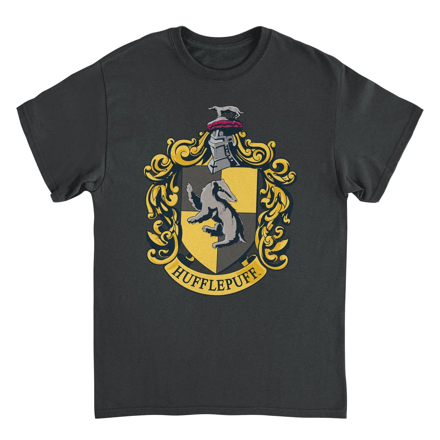 Unisex Adult T-shirt Rockinstone Harry Potter Hufflepuff Blacksizexxxl