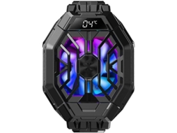 Cooler de Celular Black Shark 2 Pro com Display de Temperatura para Ios/android 2.63 3.46 Polegadas