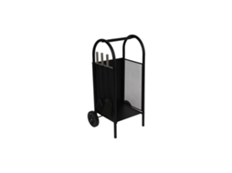 Suporte para Lenha DKD HOME DECOR Aço Plástico 42 X 36 X 81 Cm