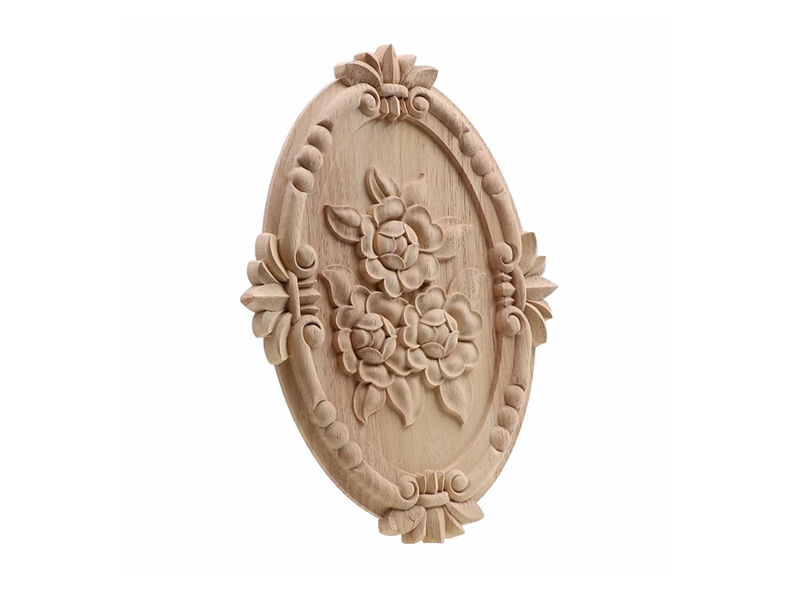Décalcomanie Sculptée Pour Meusbles De Maison, Aplicações Sculptées, Decoração De Porta De Fenêtre (cor : A,
