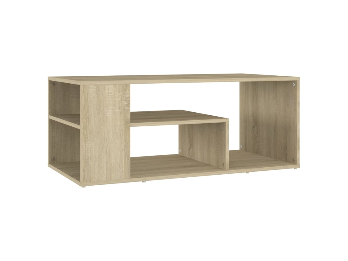 Mesa de centro Carvalho Sonoma Madeira Derivatives MAISON EXCLUSIVE 100x50x40 cm