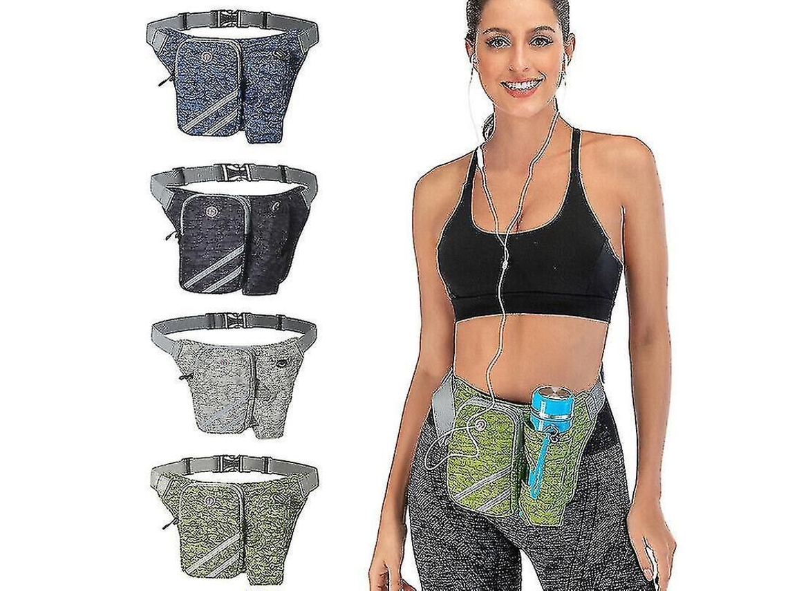Bolsa de Cintura Deportiva Unisex com Porta Garrafas 2026