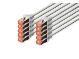 Digitus Professional Cabo de Rede Cinzento 0.5 M Cat6 S/Ftp S-Stp