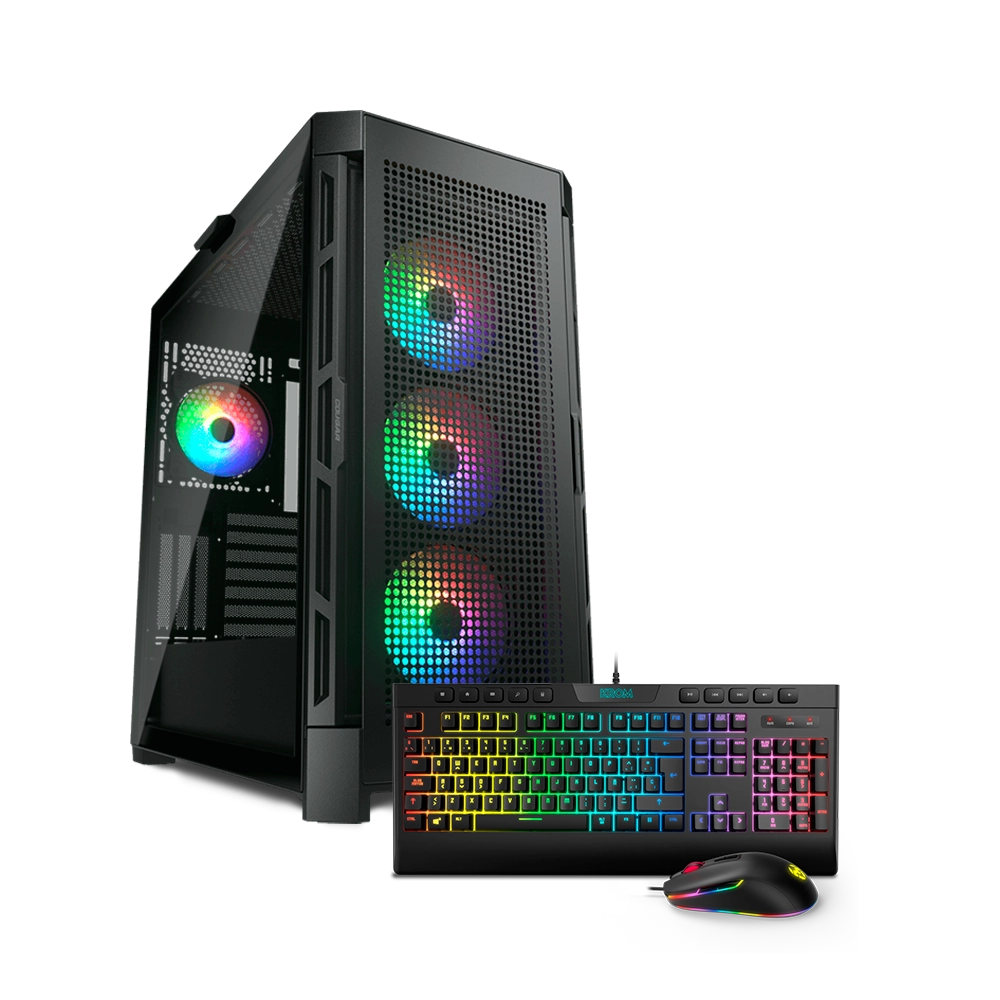 Desktop Gaming VANGUARD R70068 (AMD AM5 Ryzen 7 7700X - NVIDIA GeForce RTX 4070 - RAM: 32 GB - 1 TB SSD)