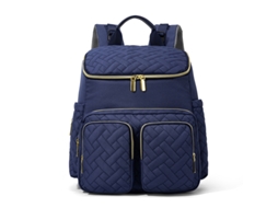 Mochila De Maternidade Hibbent 31x19x37cm (azul)