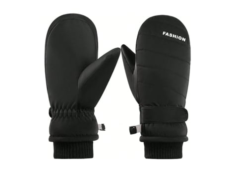 Luvas De Mulher Kyky Quentes Antiderrapantes Grossas Ideais Impermeã Veis Resistentes Frio Veludo Multicor (tamanho Ãºnico.)