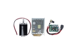 Motor de Ímã Permanente DC de Eixo Curto 30w 12V 3500rpm com Controlador