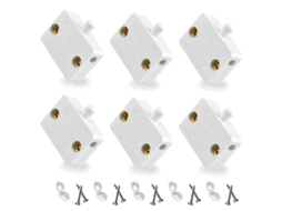 Interruptor De Luz Automático Para Porta Guarda, Roupa, Interruptor De Contato Momentâneo, 6 Peças, Interruptor Para Portas De Armário