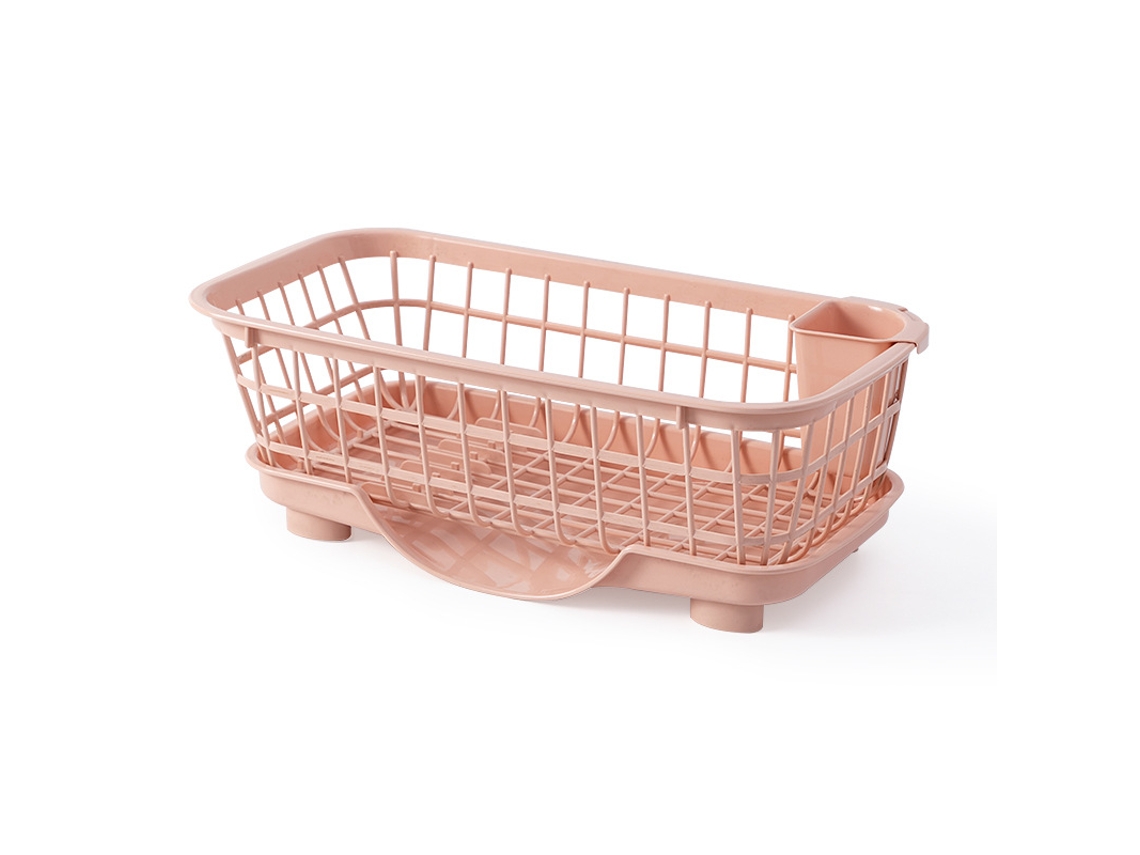 Rack Secar Pratos LAXISCREED Fast Drainagem Rosa