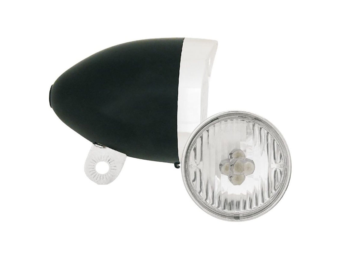 Luz Frontal com Bateria Vintage 5 Led Transparentemvtek
