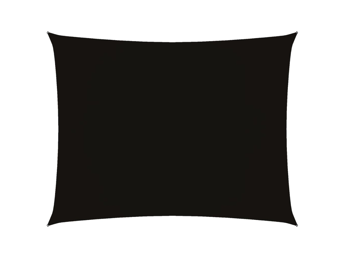 Vela Para Sol Tecido Oxford Retangular Preto 2x3 m MAISON EXCLUSIVE