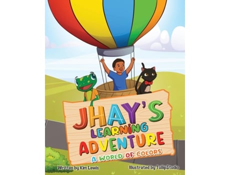 Livro Jhays Learning Adventure A World of Colors de Kim Lewis (Inglês)