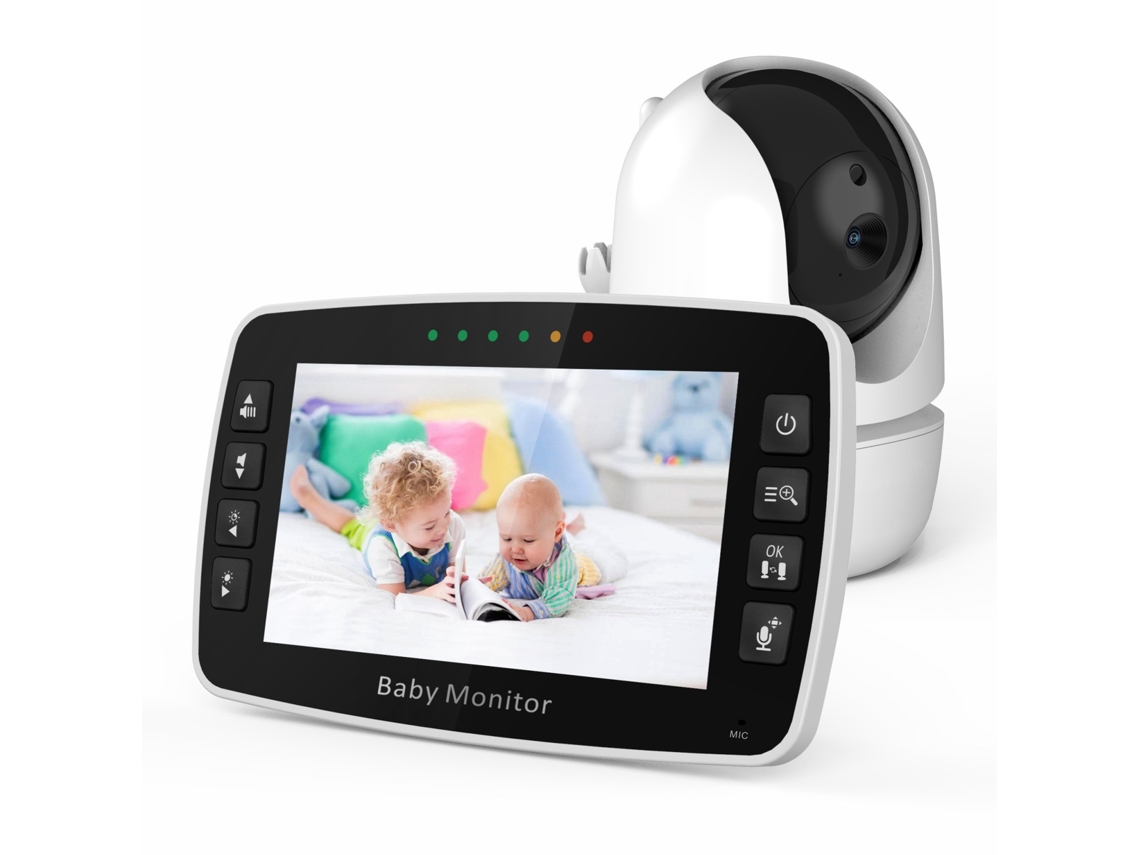 4.3 Polegadas Monitor de Bebê Câmera Ajustável Bebê Guarda Bebê Monitor de Visão Noturna de Voz Interfoneue  GERTIZ 