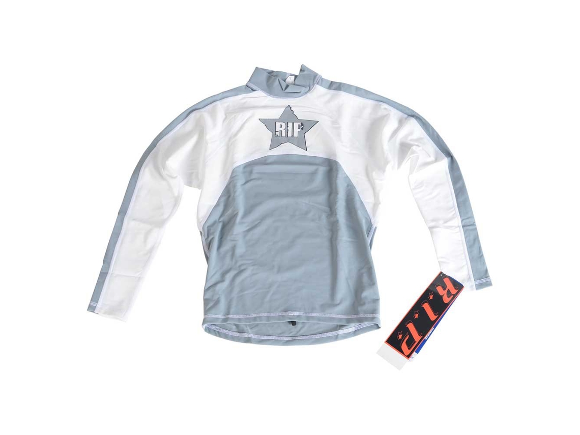 Camiseta de Mangas Compridas Lycra Cinzento Lrip