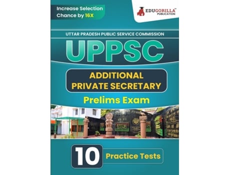 Livro UPPSC Additional Private Secretary de Edugorilla Prep Experts (Inglês)