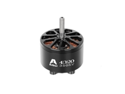 Arthur 4320 350kv 6 12s Motor Brushless de Alta Potência com Eixo de 6mm para Drones de Corrida Fpv Rc Diy MDUG (350kv1 Pcflashhobby)
