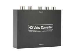 Adaptador Conversor De Interface Multimídia Hd Para Vídeo Componente Ypbpr 1080p Exibição Em Dvd