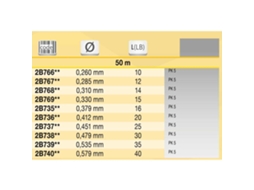 Fluorocarbono Sfphantom 50 M Transparente 0.535 Mmtubertini