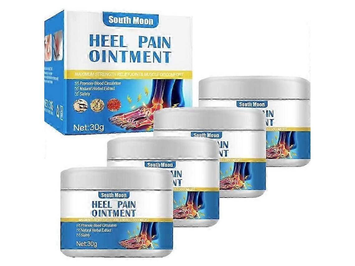 Pasta Para Dor No Calcanhar 4pcs Alivio De Dor Em Calcanheiras E Arcos Rígidos Com Creme De Massagem