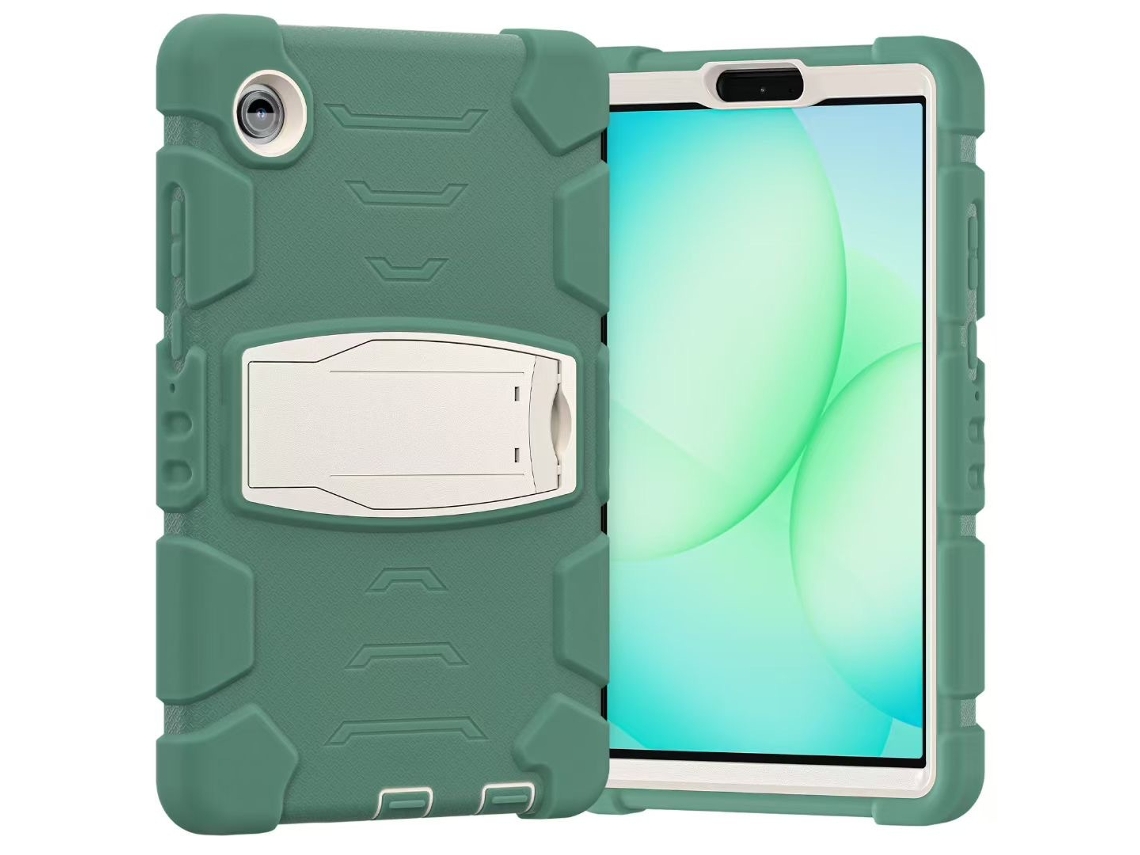 Capa para Samsung Galaxy Tab A11 Plus 11 Polegadas À Prova de Quedas com Suporte Verde GERTIZ (2025)