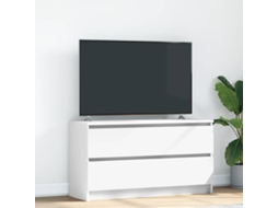 Vidaxl Móvel de Tv 100x35x54 Cm Derivados de Madeira Branco