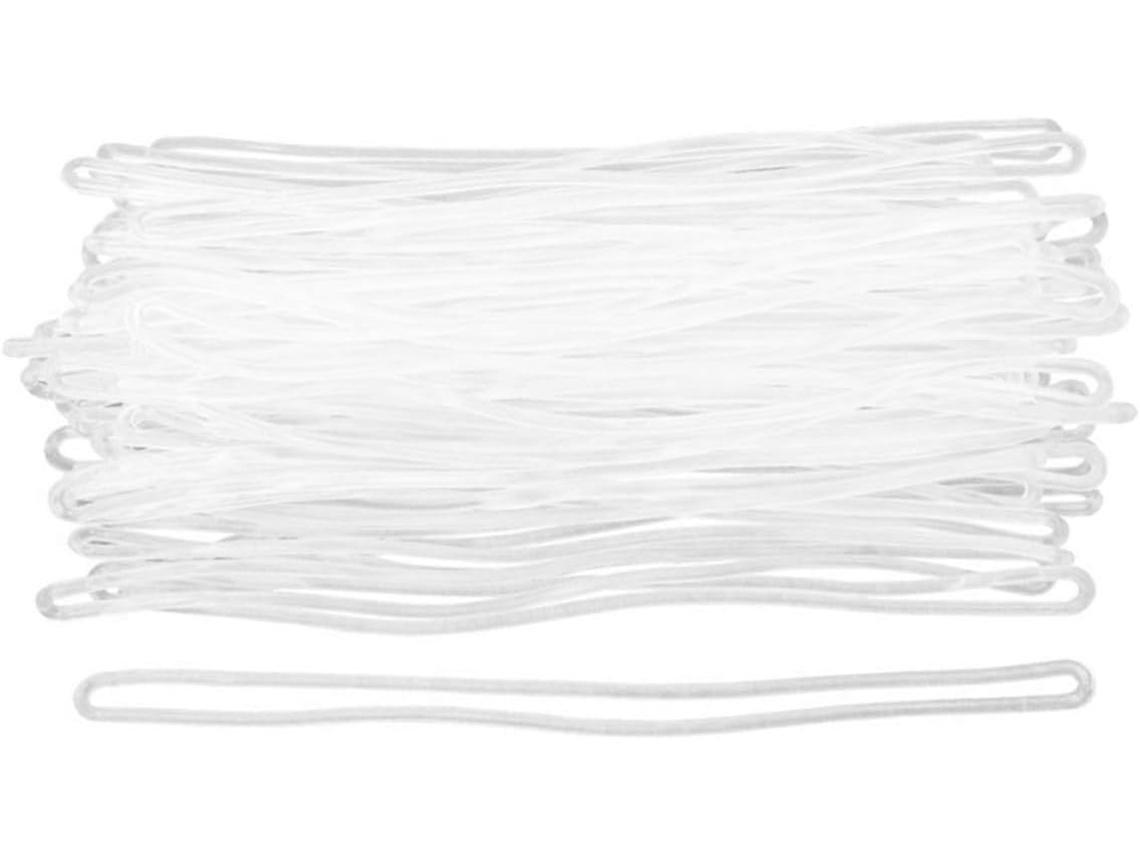 Conjunto De 200 Cordões Porta Crachá Em Pvc Transparente, Resistentes E Anti Perda, Ideais O Escritório E