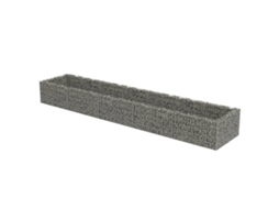 Gabion Raised Bed,gabion Raised Beds Vidaxl Prateado Aço (450 X 90 X 50 Cm)