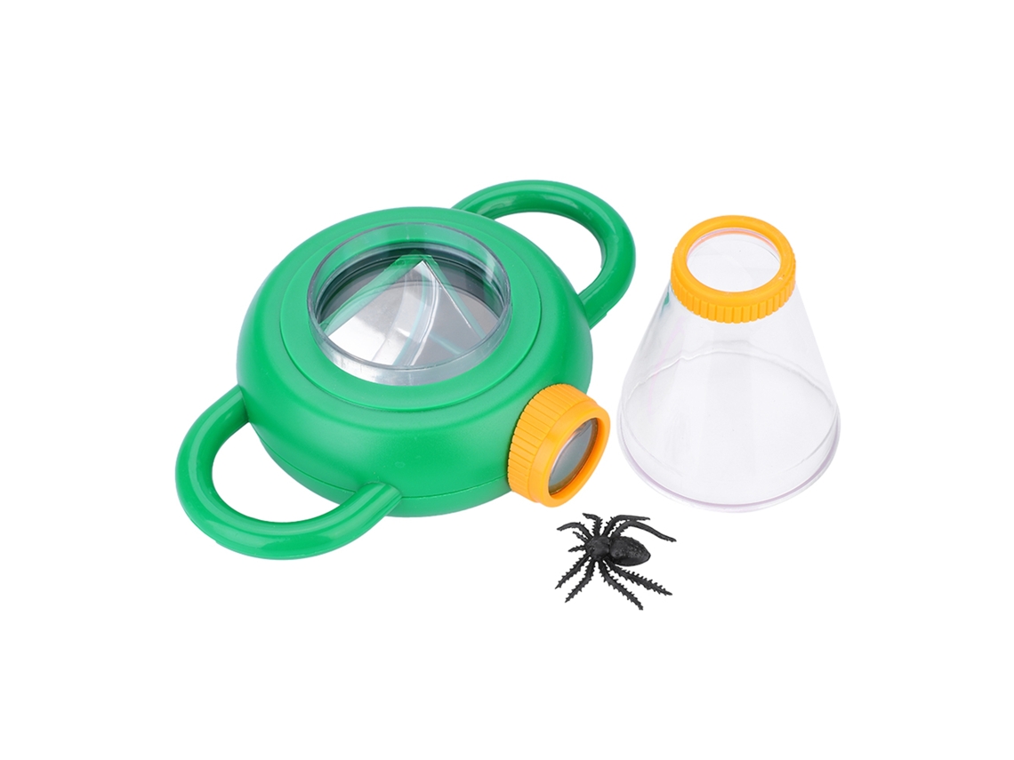 Visor Business de Insetos, Duas Vias, com 4x Ampliação, para Crianças, Brinquedo Educativo
