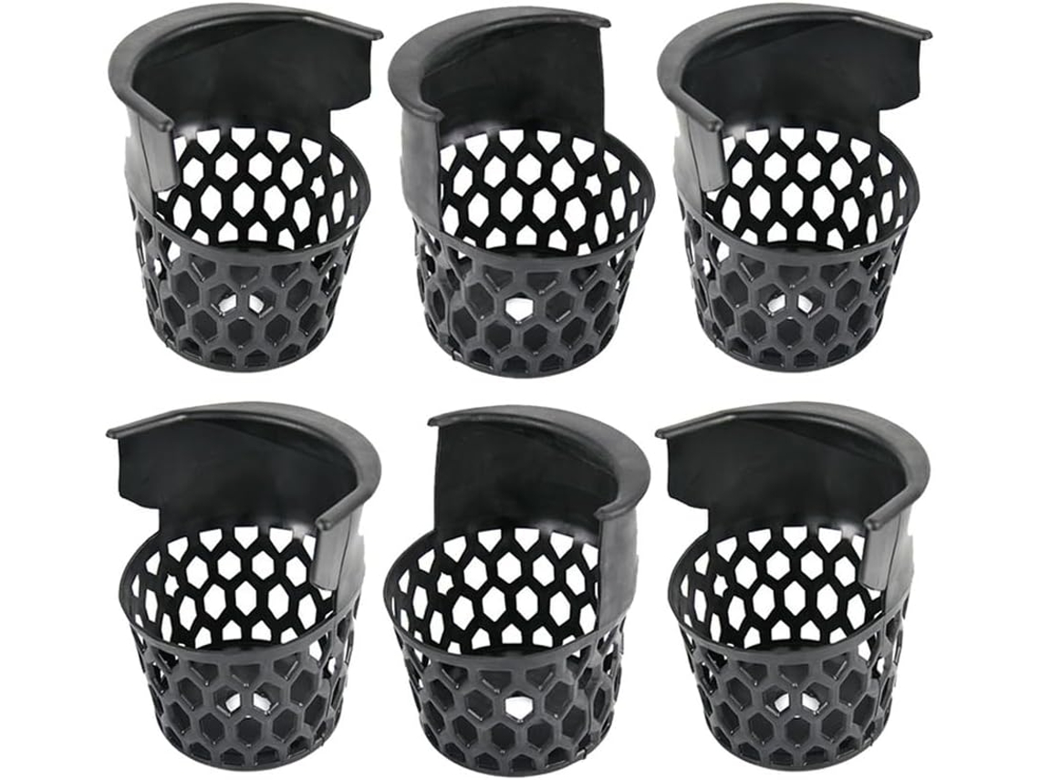 Conjunto de 6 Bolsos para Mesa de Bilhar SFUSHOS bolsa preta para bilhar e de malha para entretenimento
