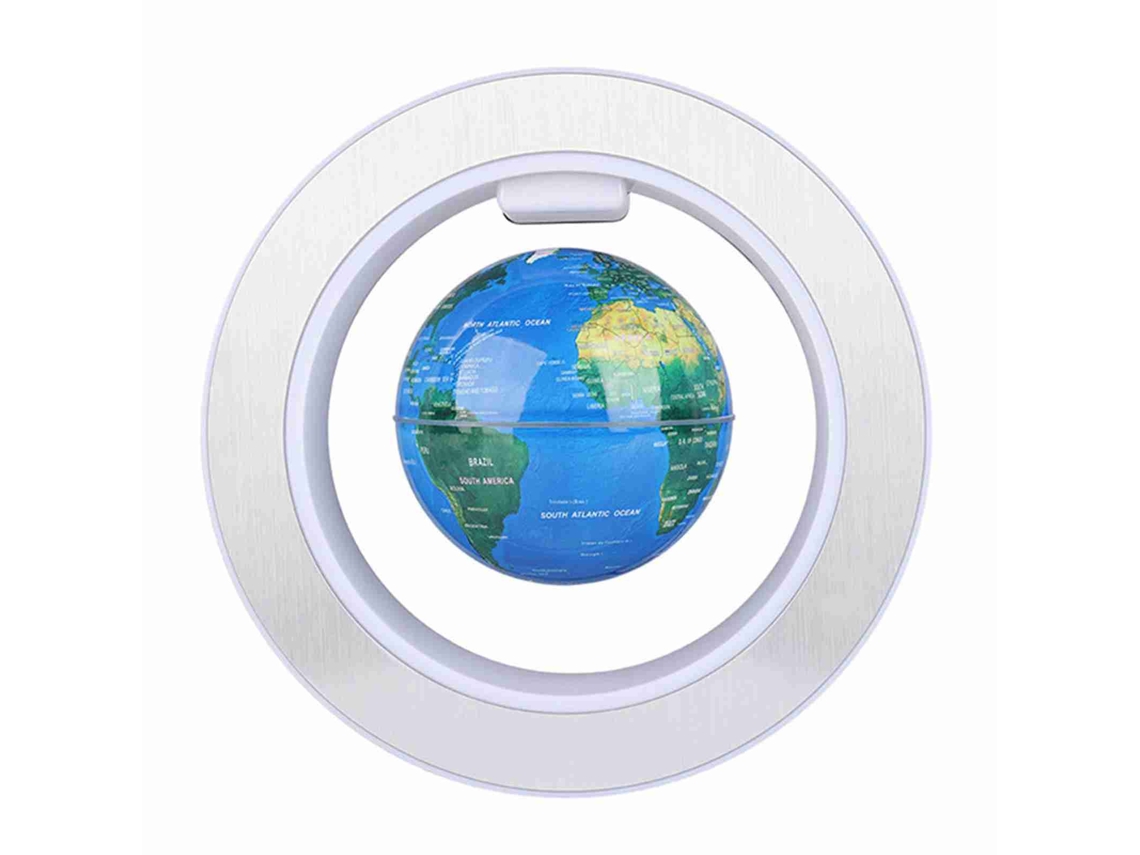 Globo Flutuante Magnético com Luz LED para Casa e Escritório | S/MARCA