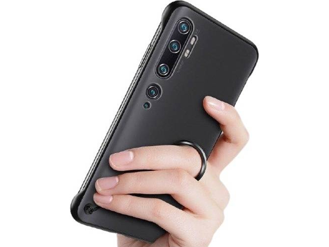 Capa Xiaomi Mi Note 10 Lite Naked Bumper Transparente e Preto