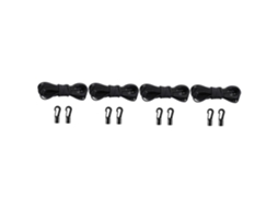 Conjunto De 4 Peças De Corda Para Barco Com Cordão Elástico, Alças E Bolas Elásticas.