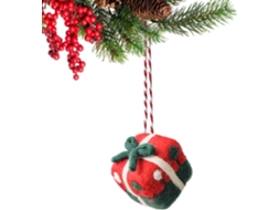 Enfeites De Feltro - Pingente Festivo Portátil E Reutilizável, Macio, Para Decoração De Natal.