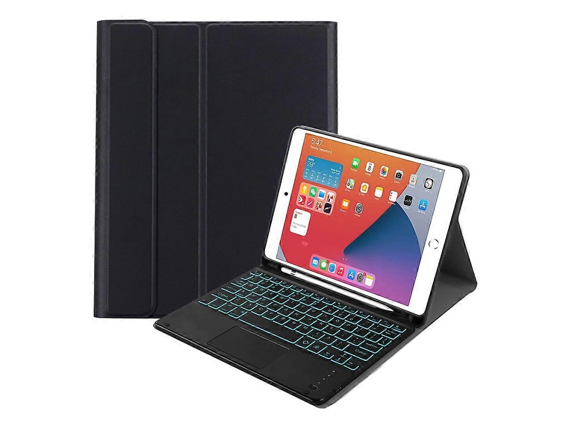 Capa Para Teclado Touchscreen Preta Everley891 (com Touchpad Retroiluminado)