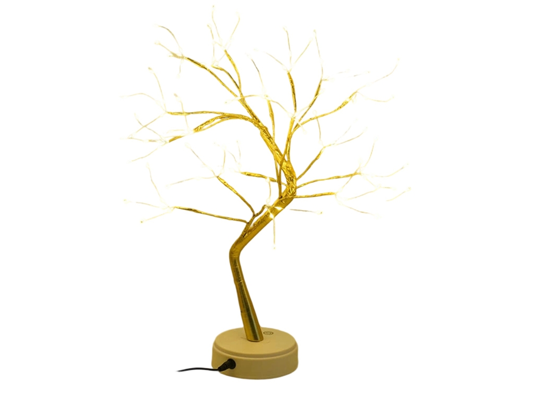 Árvore Led Bonsai, Luz De Árvore Led, Luminária De Mesa Led Bonsai, Decoração Diy, Funciona Com Usb E Pilhas, Luz Ajustável Para Casamento E Ação De G