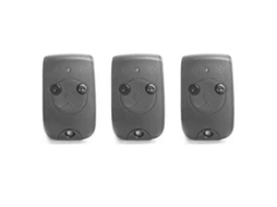 Kit Com 3 Unidades Para Controle Remoto De Porta Garagem Somfy Ns 2 Rts/ 4 Ns2rts Ns4rts 2rts 4rts 433.42mhz