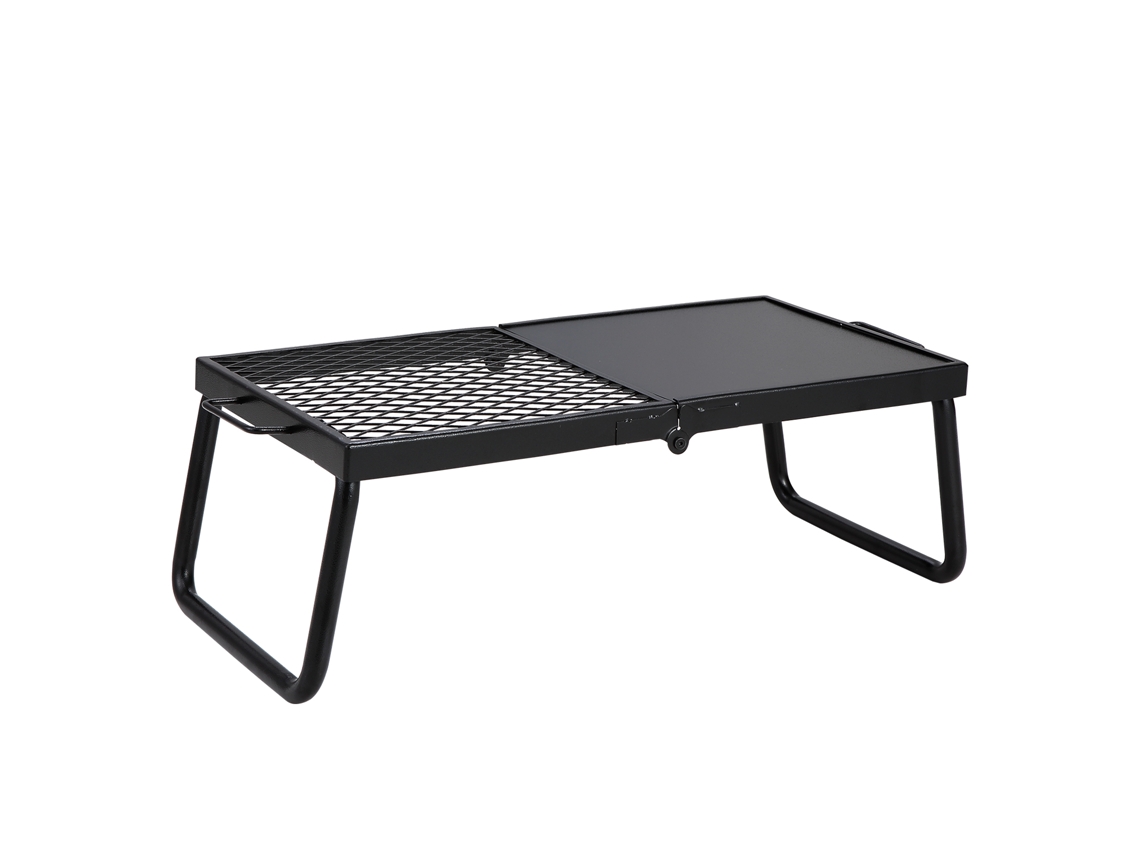Grelha Portátil Dobrável De Aço Para Acampamento Succebuy, 570 X 285 X 230 Mm