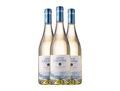 Vinho branco SANTA CRISTINA Vermentino Toscana (0.75 L - 3 Unidades)