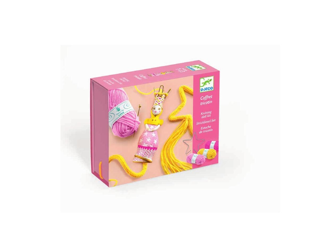 Conjunto de tricô para crianças DJECO DJ09834 (7 anos)