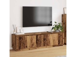 Vidaxl Gabinete Para Tv 180 X 38 X 49 Cm Madeira Antiga